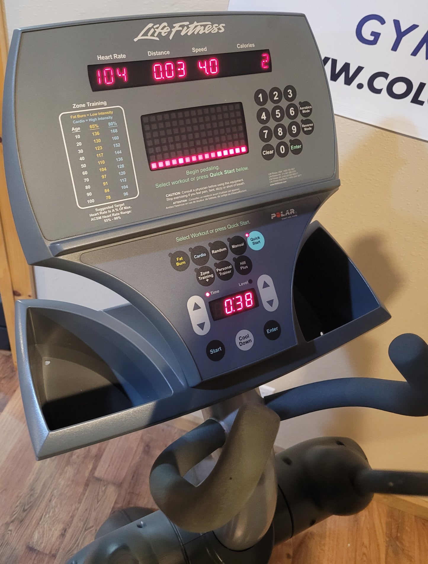 Life Fitness CLX Club Elliptical