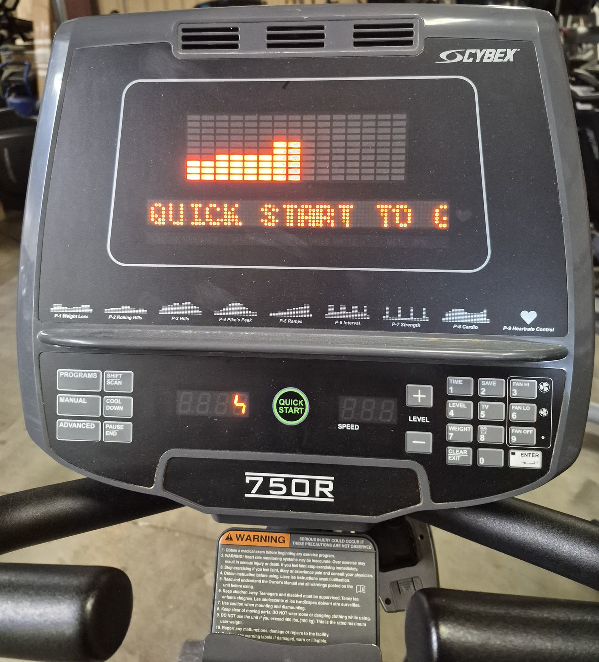 Cybex 750R Recumbent