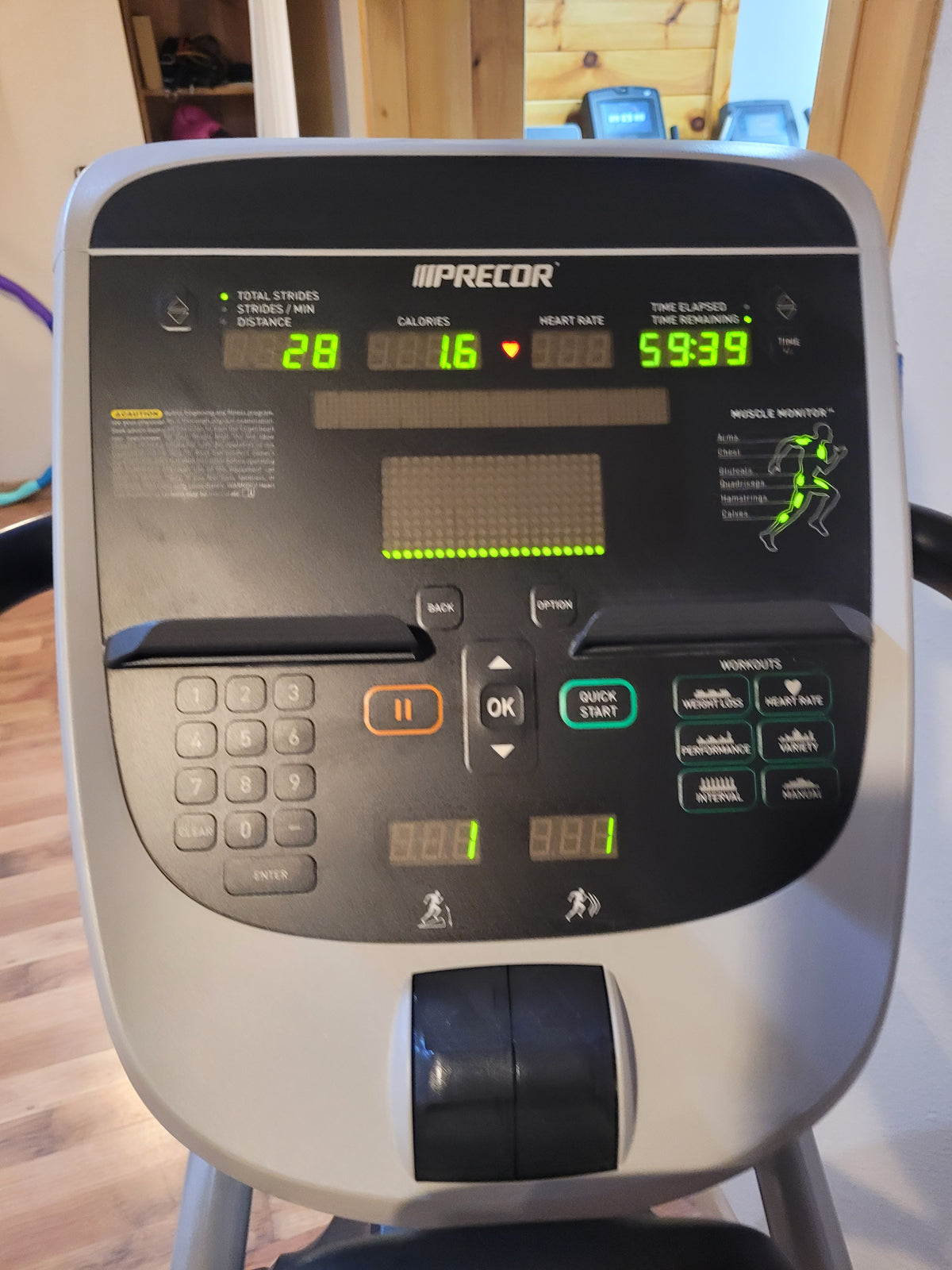 Precor 833 Elliptical