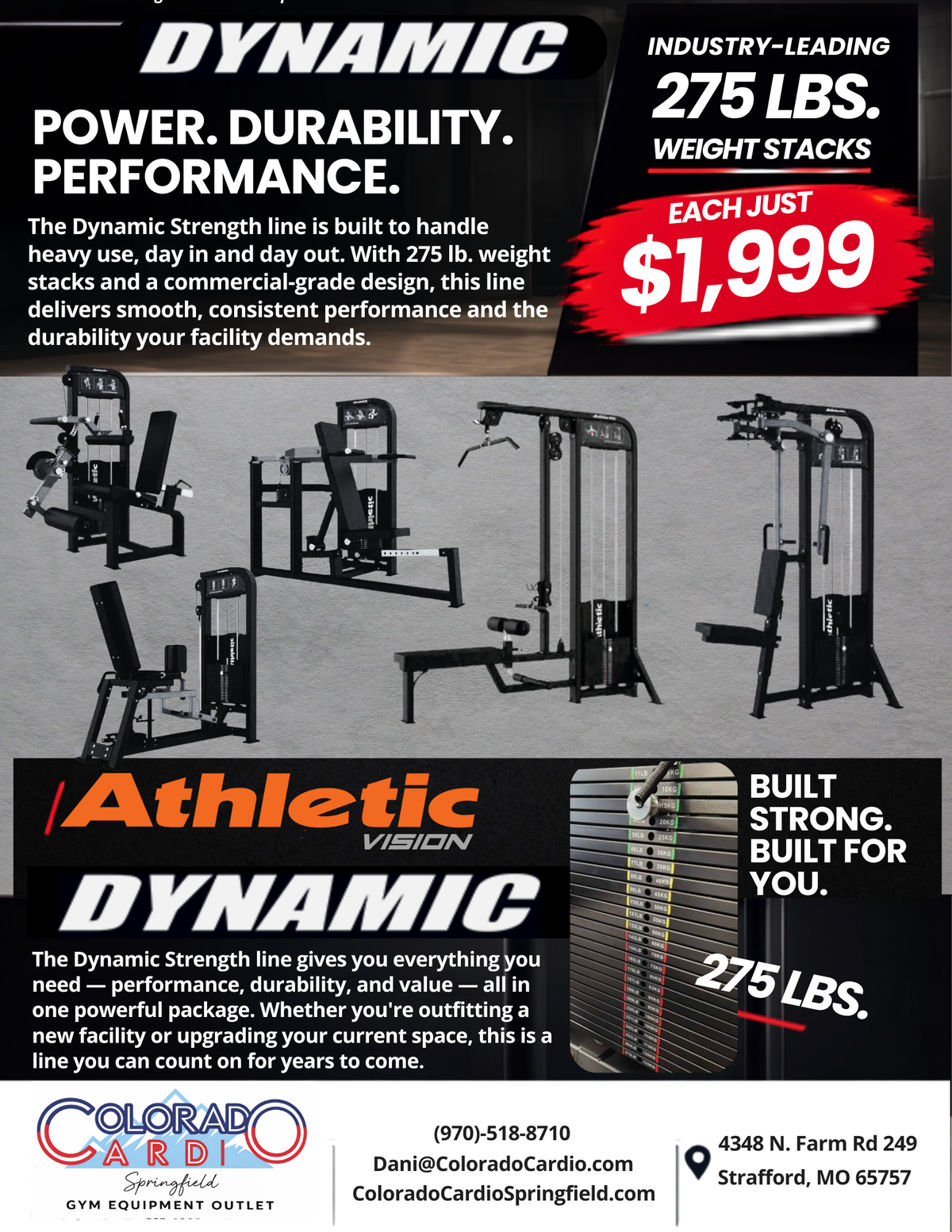 Dynamic Smith Machine & Half Rack (NEW)