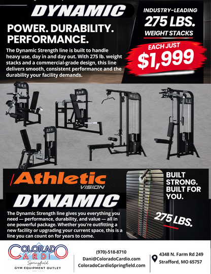 Dynamic Smith Machine & Half Rack (NEW)