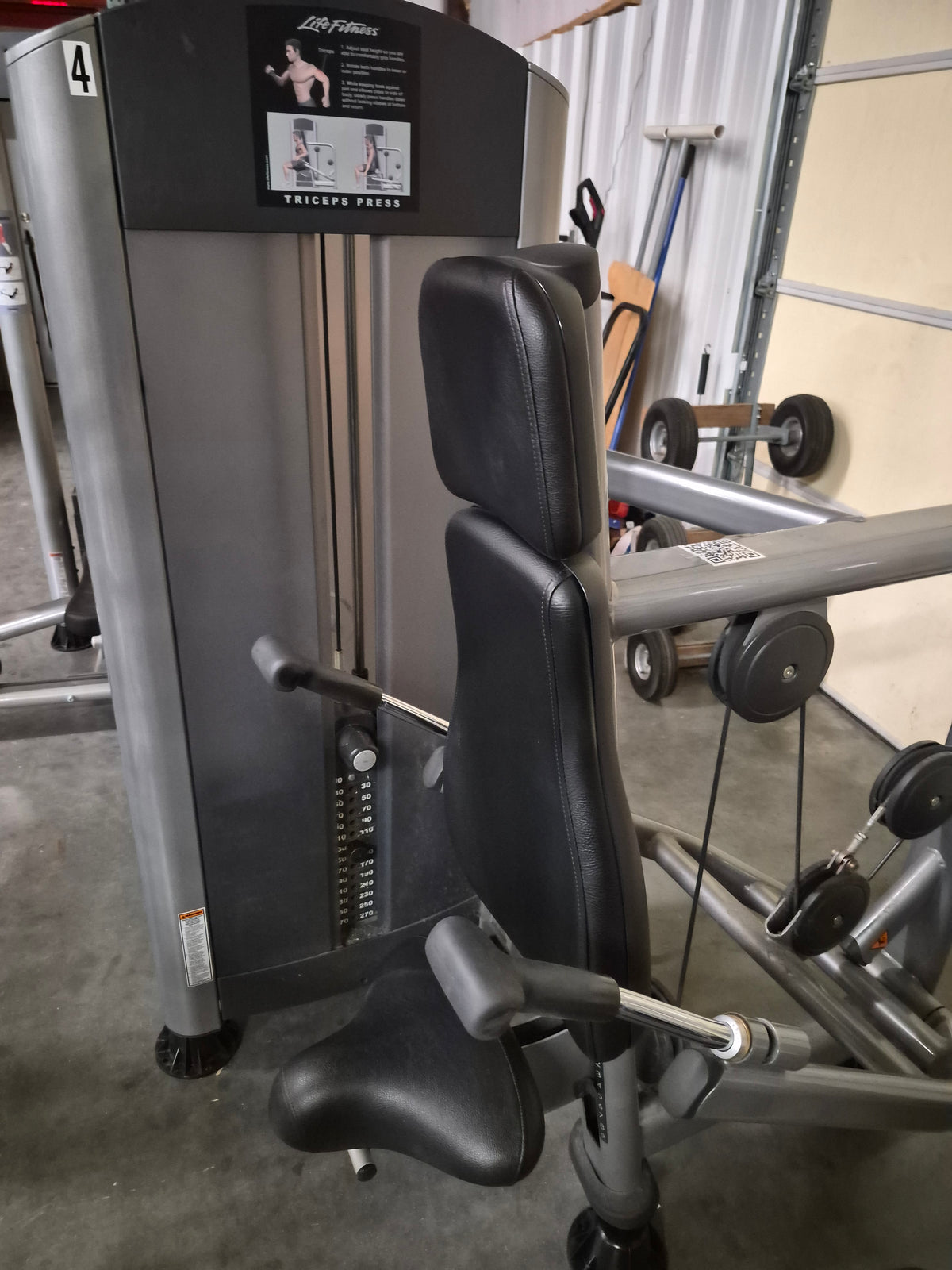 Life Fitness Triceps Press