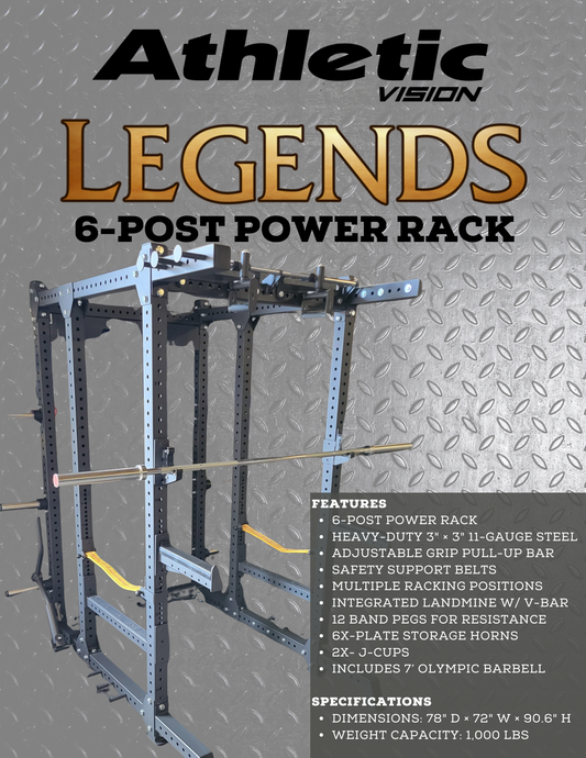 Legends Multi Squat 6-Post Power Rack