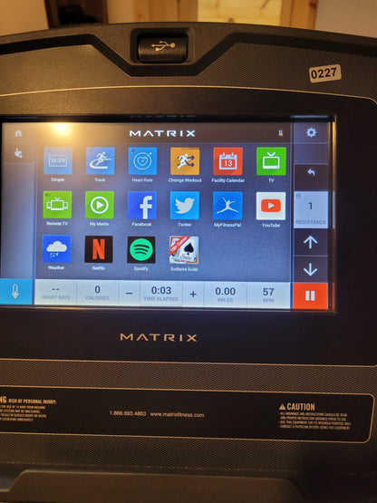 Matrix U1xe Upright Bike