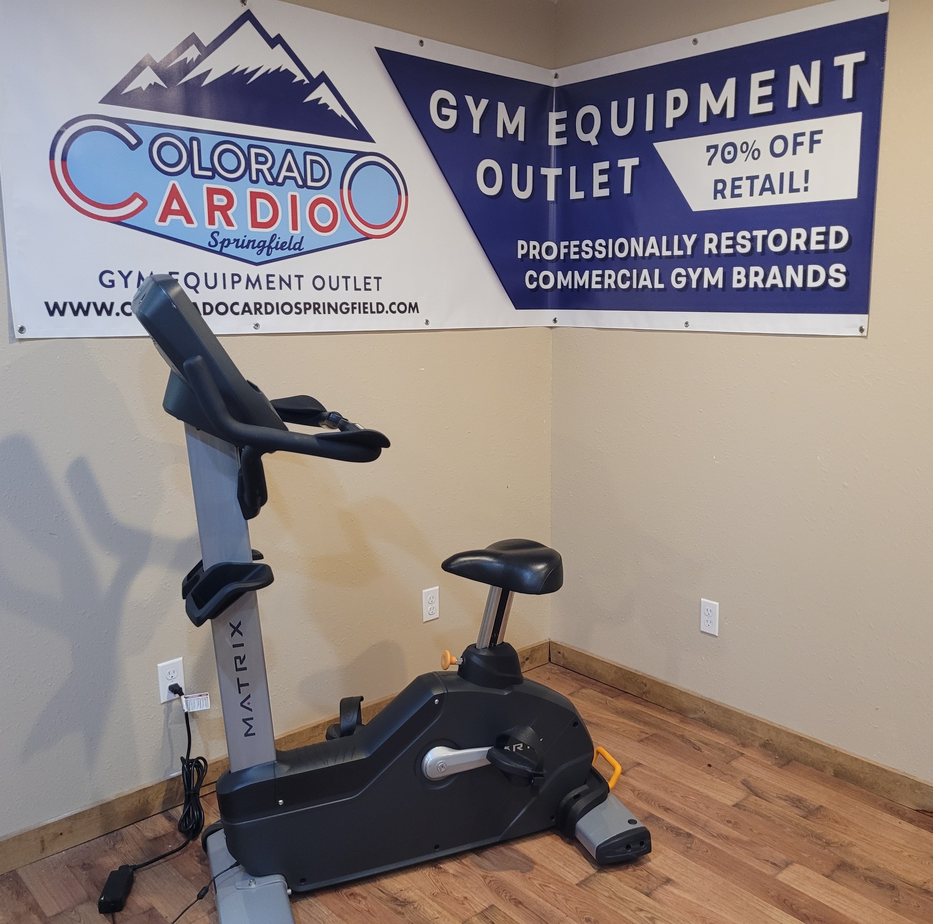Matrix U1xe Upright Bike – Colorado Cardio Springfield