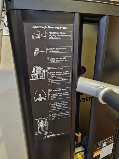 Cybex Eagle Overhead Press