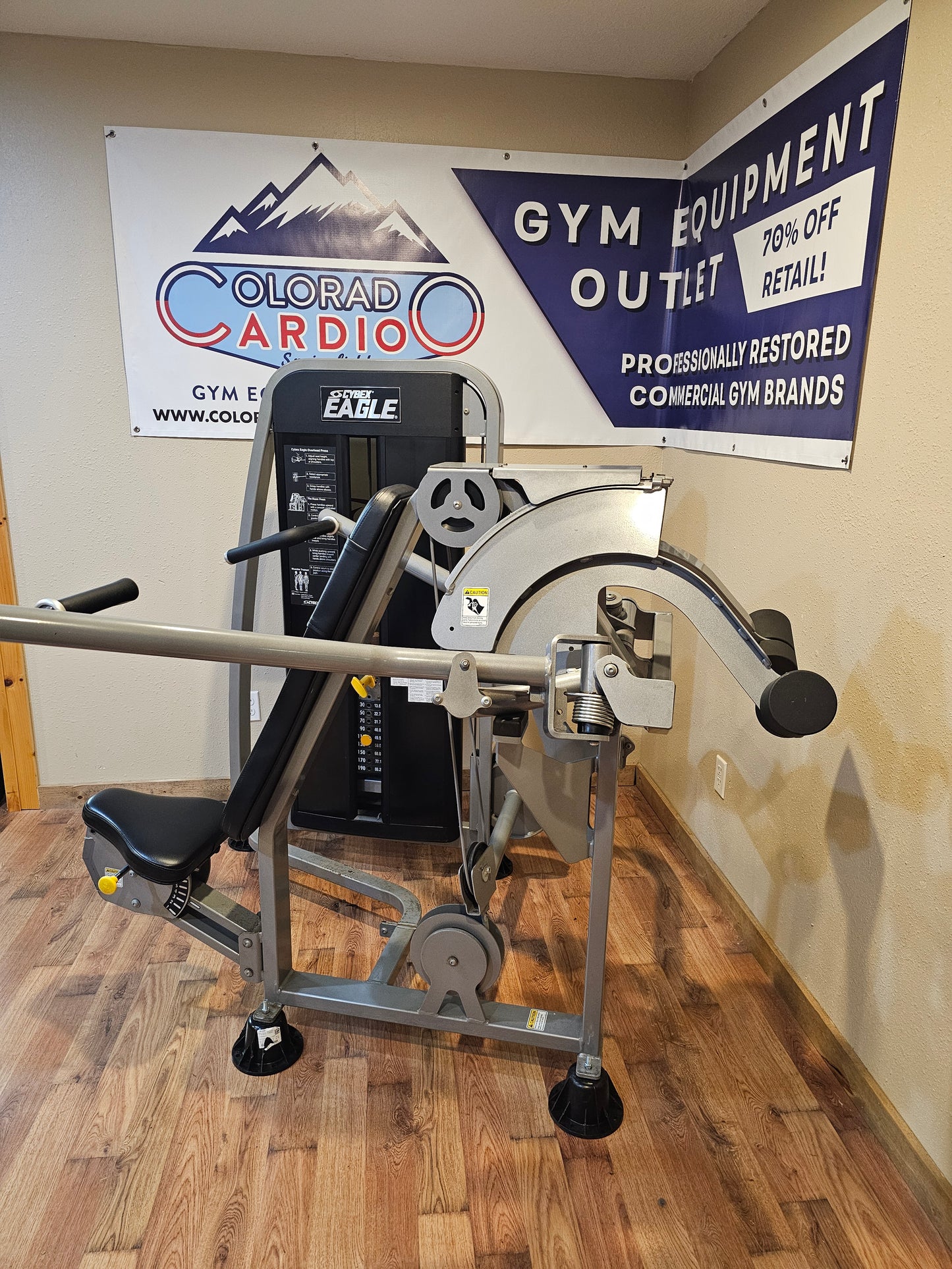 Cybex Eagle Overhead Press