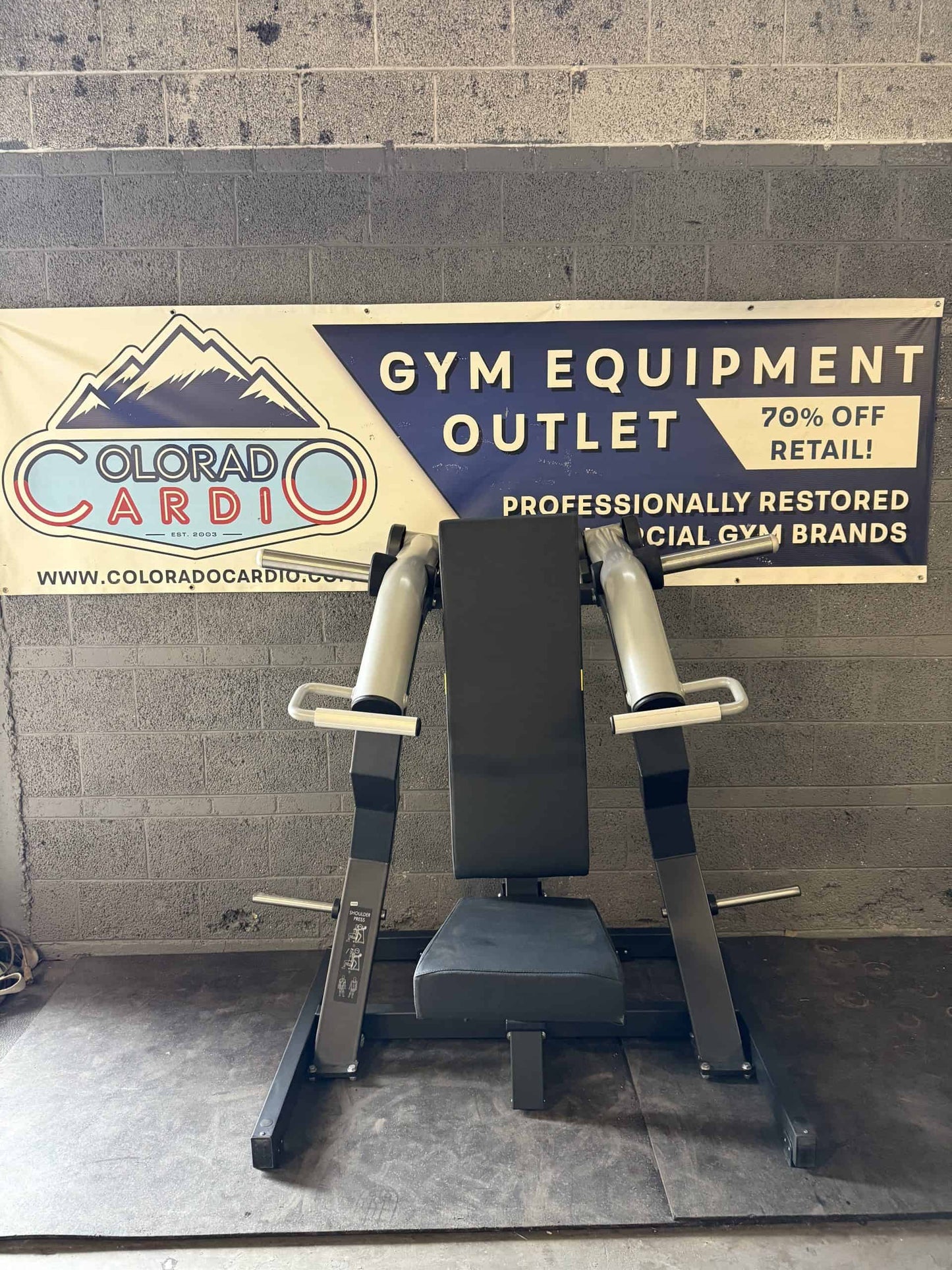 Athletic Force Iso Shoulder Press Plate Loaded