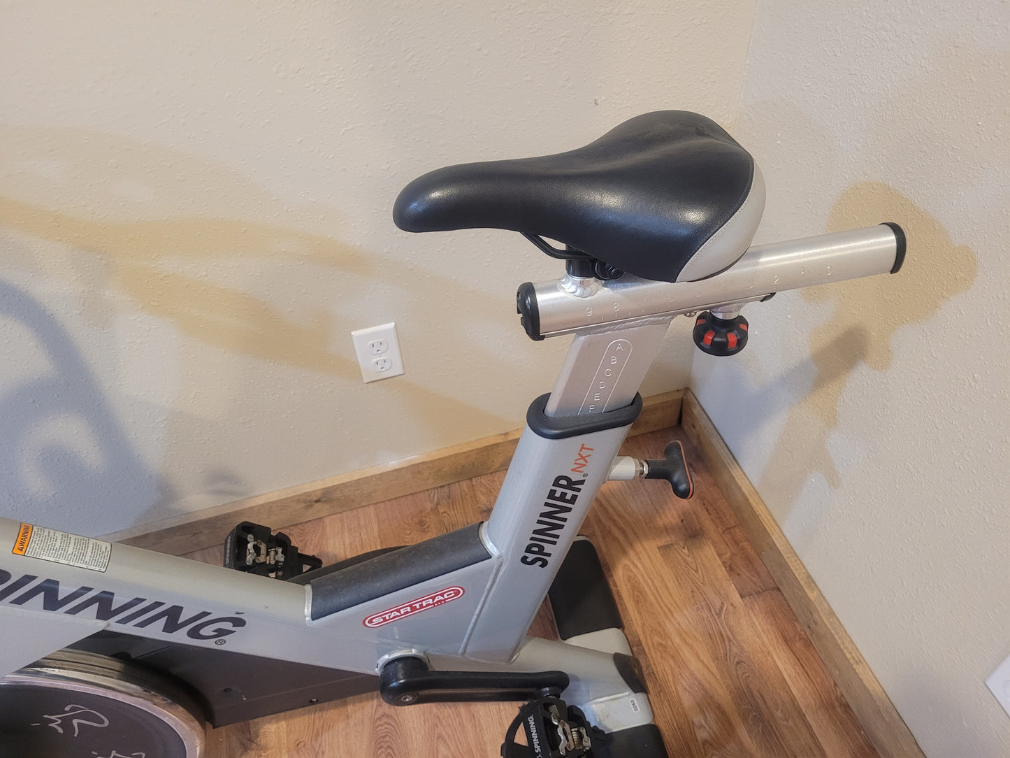 STAR TRAC NXT SPIN BIKE w/ CONSOLE